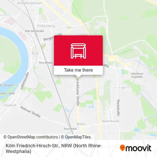 Köln Friedrich-Hirsch-Str. map