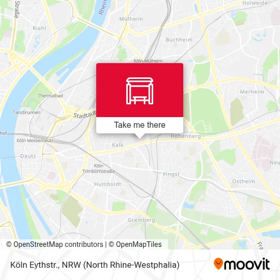 Köln Eythstr. map