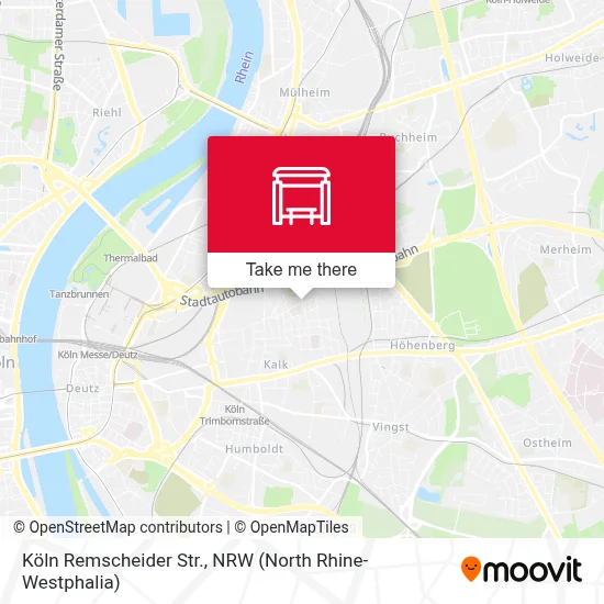 Köln Remscheider Str. map