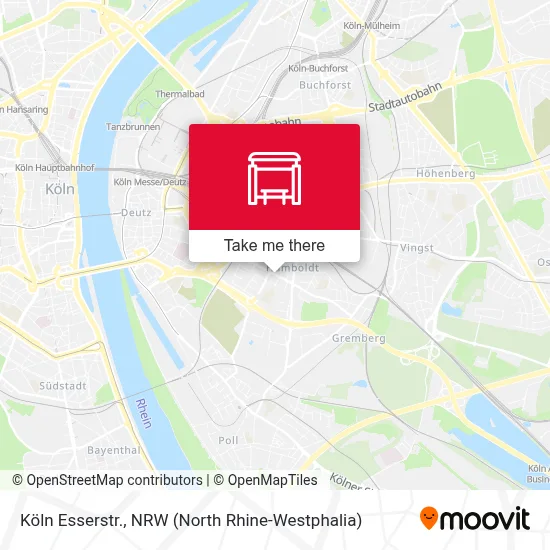 Köln Esserstr. map