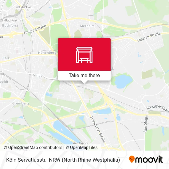 Köln Servatiusstr. map