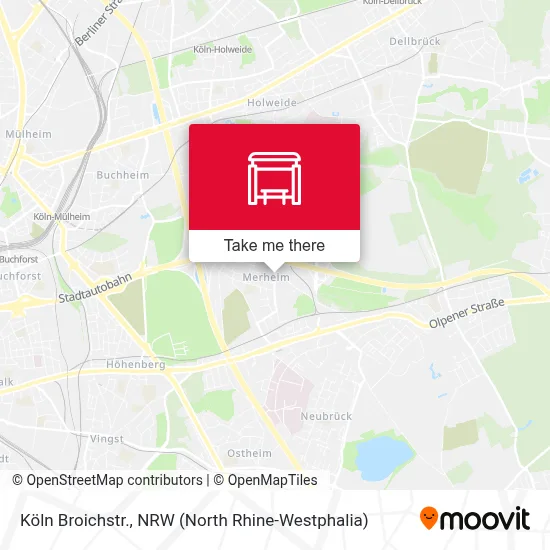 Köln Broichstr. map
