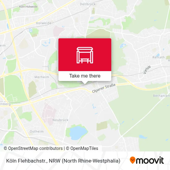 Köln Flehbachstr. map