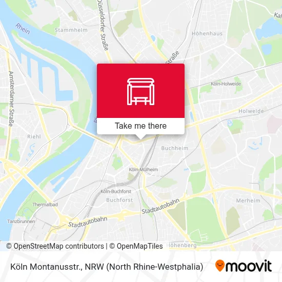 Köln Montanusstr. map