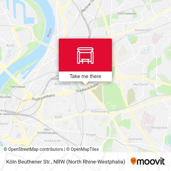 Köln Beuthener Str. map