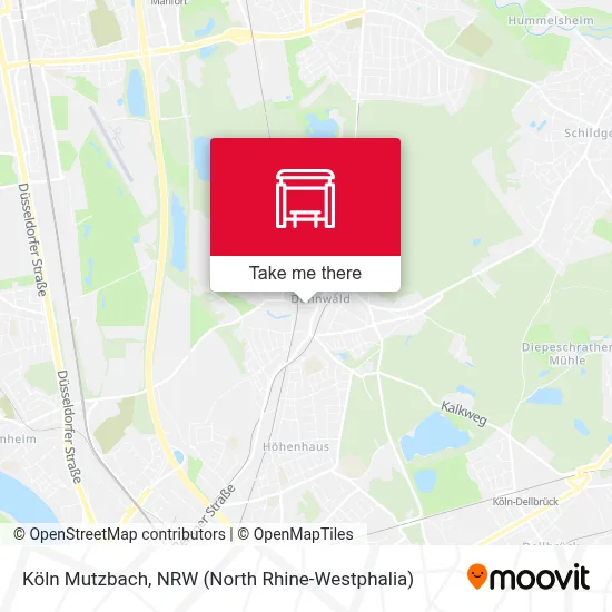 Köln Mutzbach map