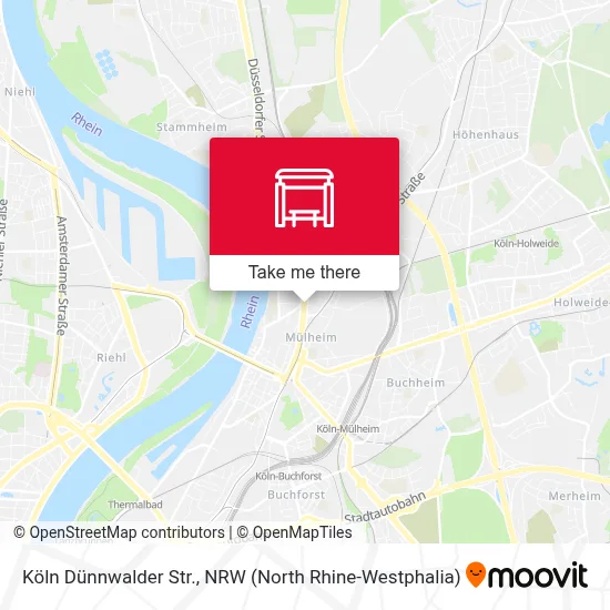 Köln Dünnwalder Str. map