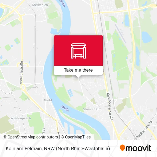 Köln am Feldrain map