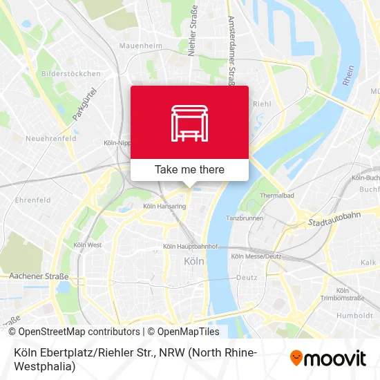 Köln Ebertplatz/Riehler Str. map