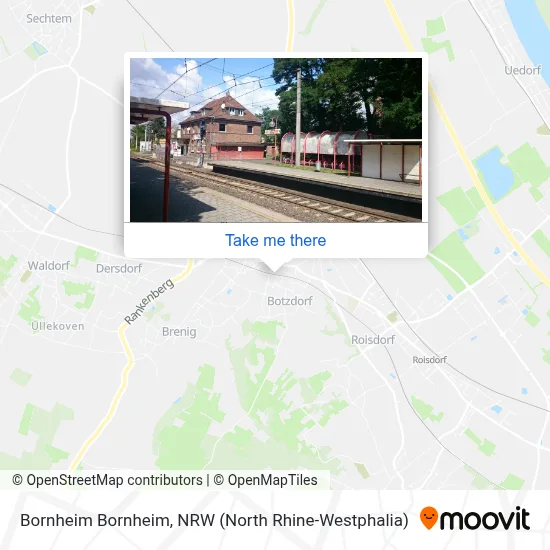 Bornheim Bornheim map