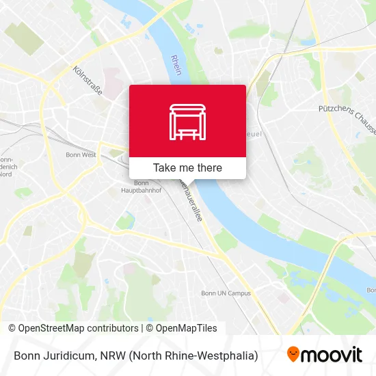 Bonn Juridicum map