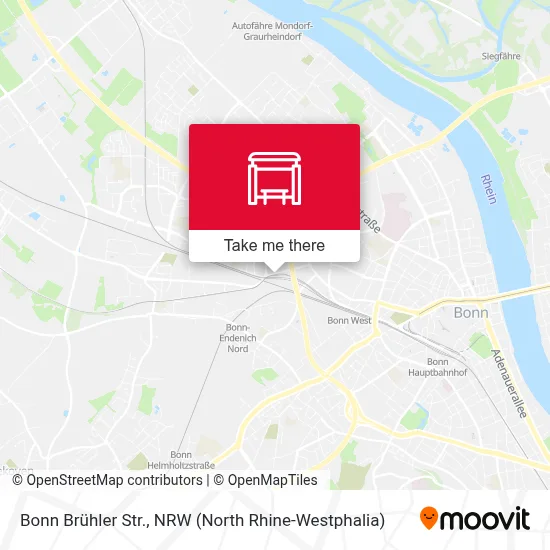 Bonn Brühler Str. map