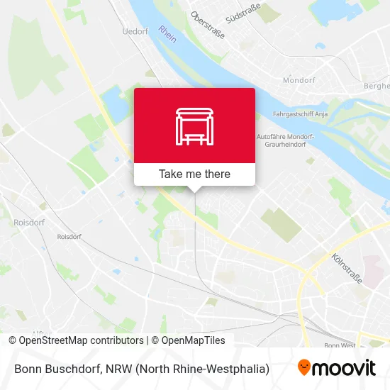 Bonn Buschdorf map