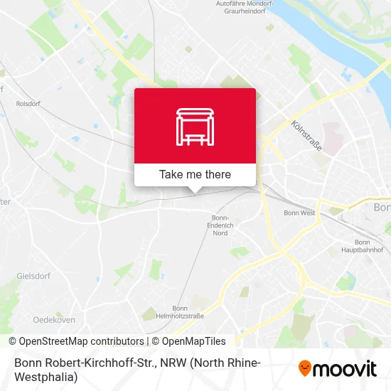 Bonn Robert-Kirchhoff-Str. map