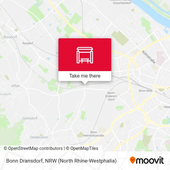 Bonn Dransdorf map