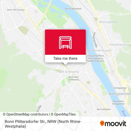 Bonn Plittersdorfer Str. map