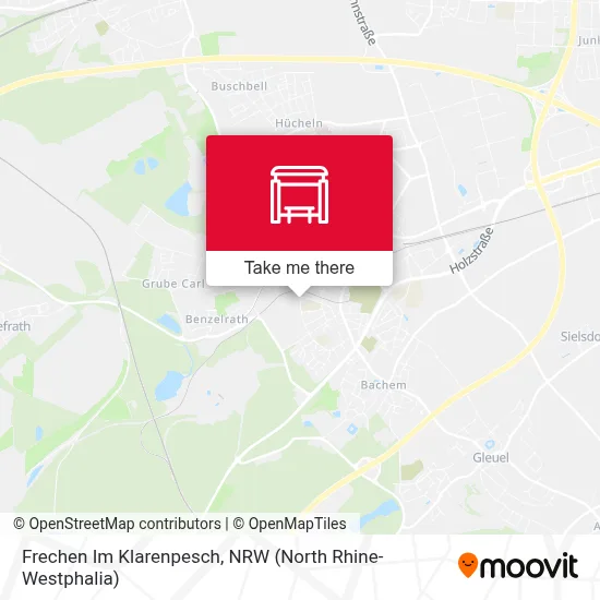 Frechen Im Klarenpesch map