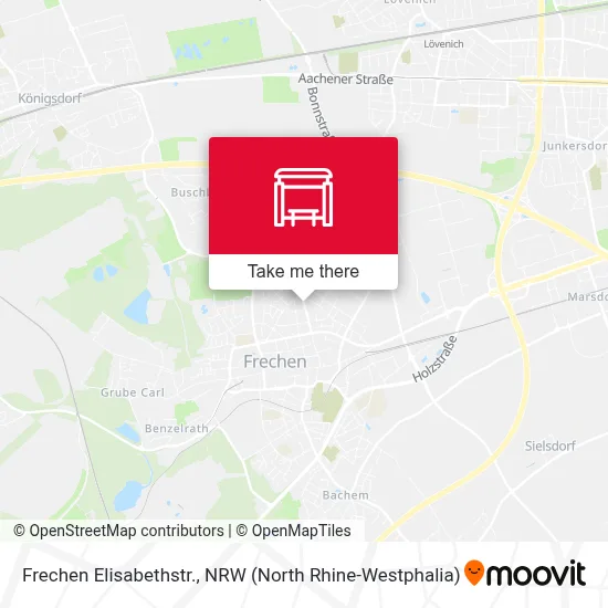 Frechen Elisabethstr. map