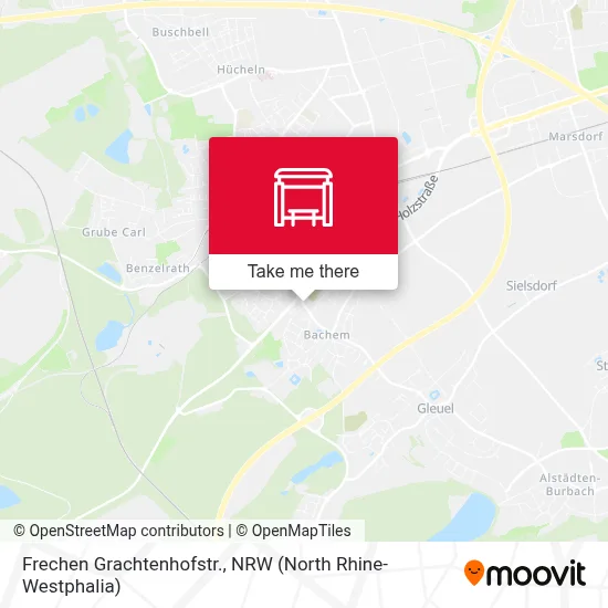 Frechen Grachtenhofstr. map