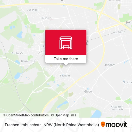 Frechen Imbuschstr. map