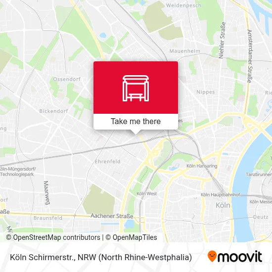 Köln Schirmerstr. map