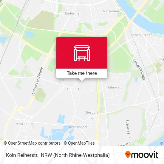 Köln Reiherstr. map