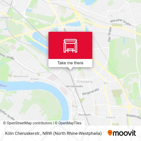 Köln Cheruskerstr. map