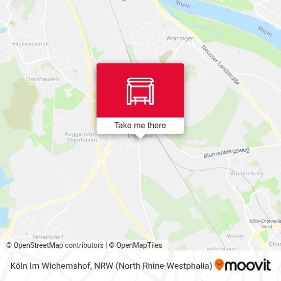 Köln Im Wichemshof map