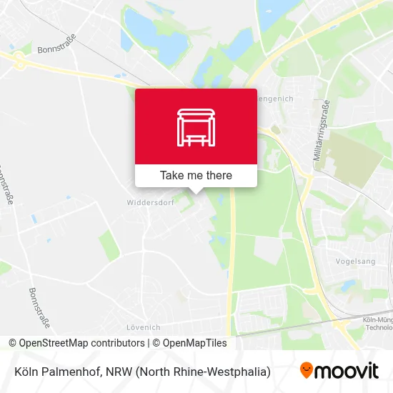 Köln Palmenhof map
