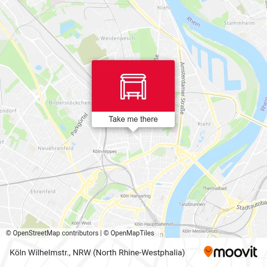 Köln Wilhelmstr. map