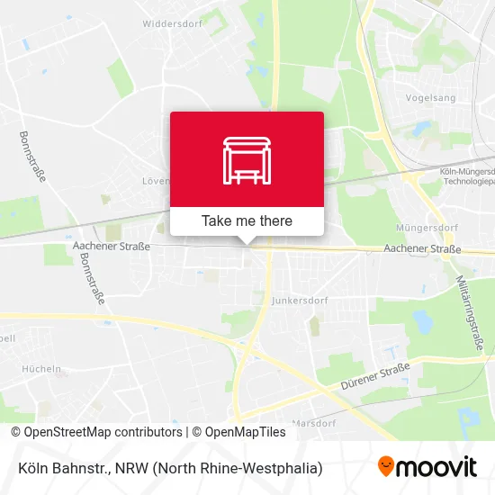 Köln Bahnstr. map