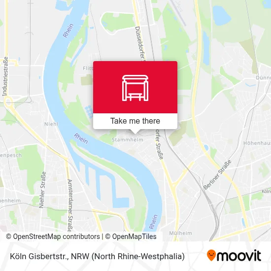 Köln Gisbertstr. map
