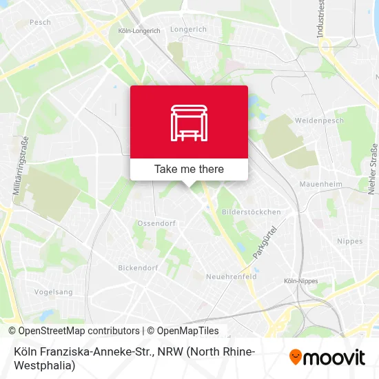 Köln Franziska-Anneke-Str. map