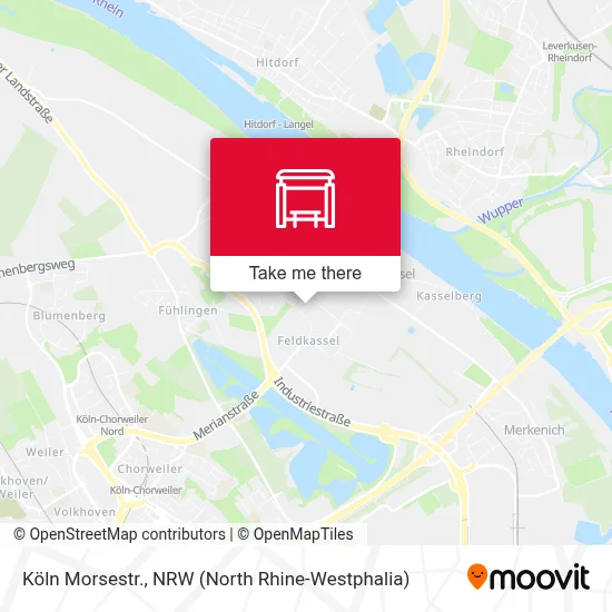 Köln Morsestr. map