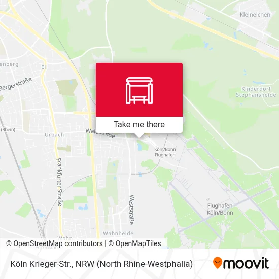 Köln Krieger-Str. map
