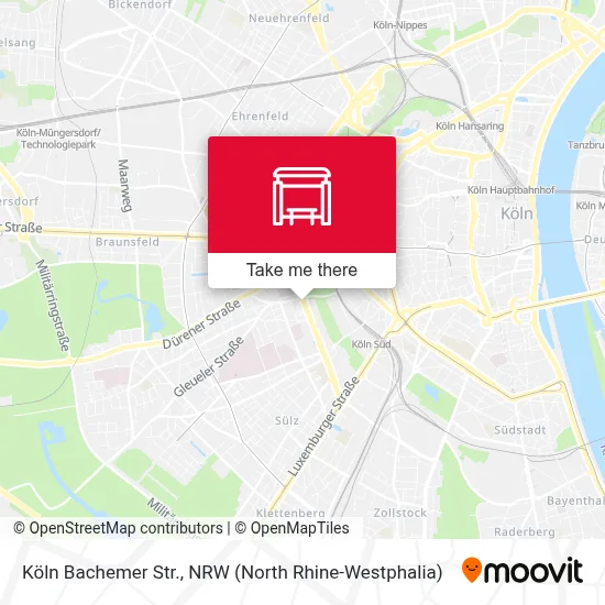 Köln Bachemer Str. map