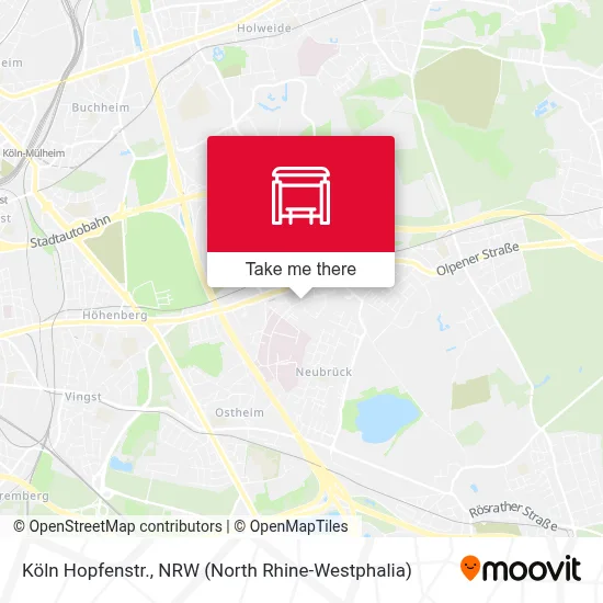 Köln Hopfenstr. map