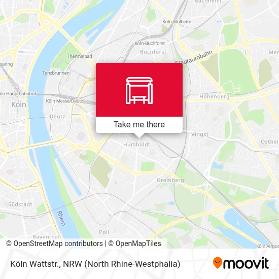 Köln Wattstr. map