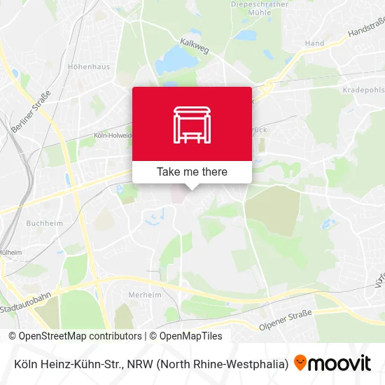 Köln Heinz-Kühn-Str. map