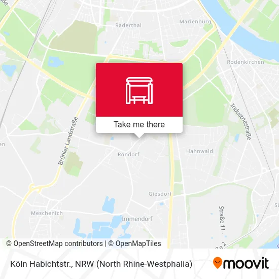 Köln Habichtstr. map