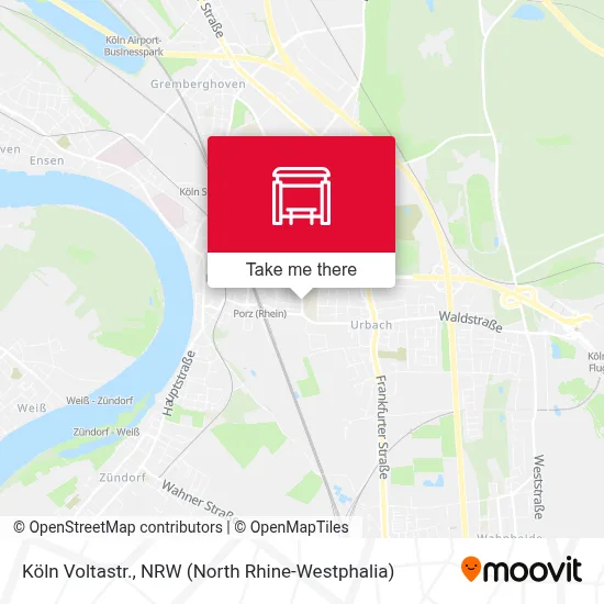 Köln Voltastr. map