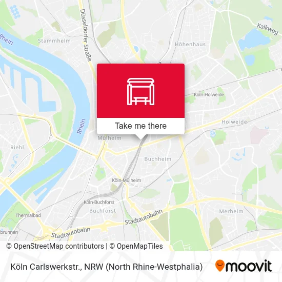 Köln Carlswerkstr. map