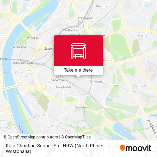 Köln Christian-Sünner-Str. map