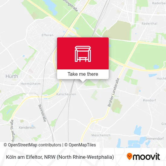 Köln am Eifeltor map