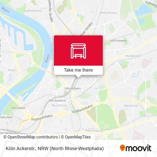 Köln Ackerstr. map