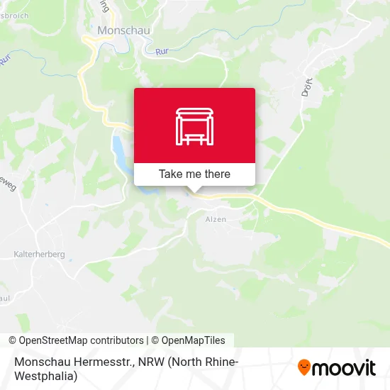 Monschau Hermesstr. map