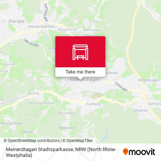 Meinerzhagen Stadtsparkasse map