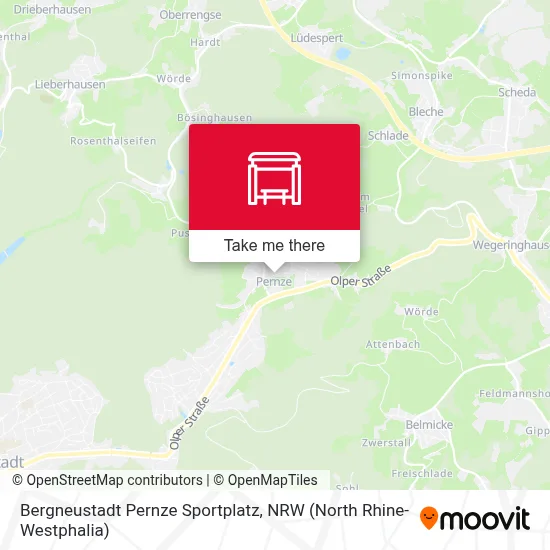 Bergneustadt Pernze Sportplatz map