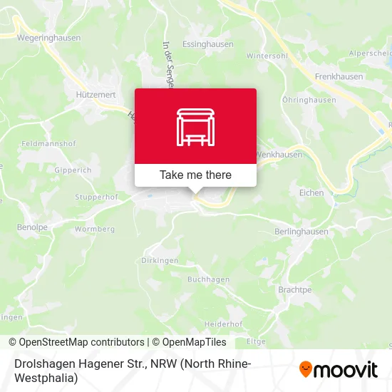 Карта Drolshagen Hagener Str.
