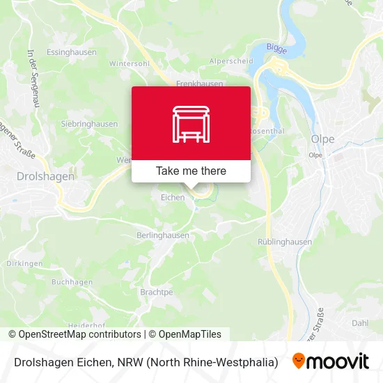 Карта Drolshagen Eichen